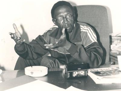 Aggrey Klaaste, photo from SUNdigital archive